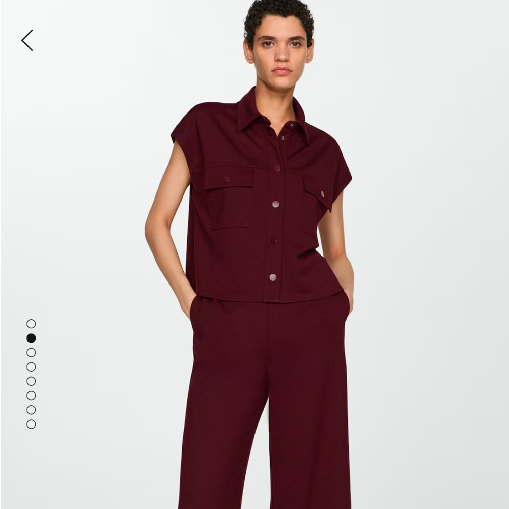 NWT Mango Waist Coat with Buttons and Pockets
